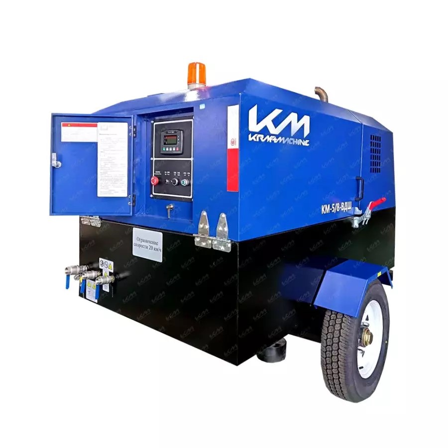 Дизельный компрессор КМ-5/8-ВДШ XICHAI Kraftmachine