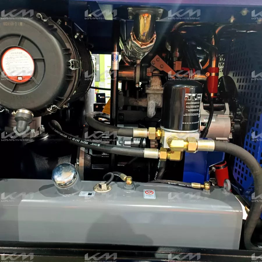 Дизельный компрессор КМ-5/8-ВДШ XICHAI Kraftmachine