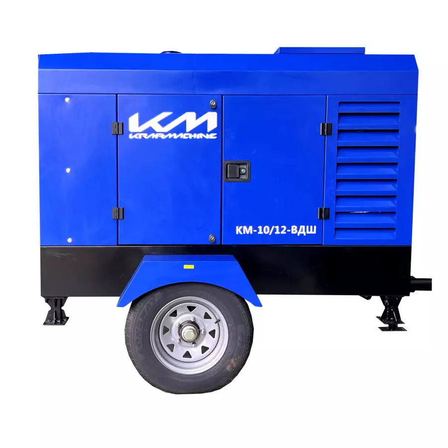 Дизельный компрессор КМ-10/12-ВДШ Cummins Kraftmachine